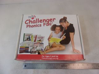 Challenger Phonics Fun Learn To Read Kit Practice Cards Activity Books