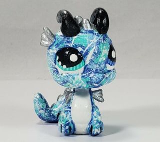 Littlest Pet Shop - Cosmic Sea Dragon (Livi ' s LPS Customs) OOAK 2