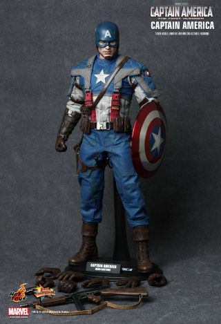 Marvel Hot Toys Captain America The First Avenger 1/6 scale figure MMS 156 2