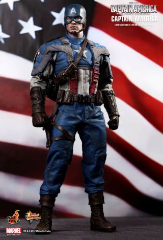 Marvel Hot Toys Captain America The First Avenger 1/6 scale figure MMS 156 3