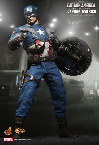 Marvel Hot Toys Captain America The First Avenger 1/6 scale figure MMS 156 6