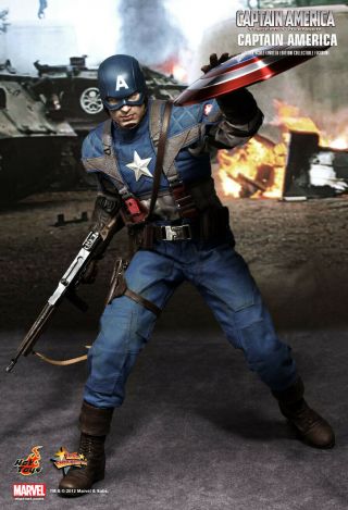 Marvel Hot Toys Captain America The First Avenger 1/6 scale figure MMS 156 7