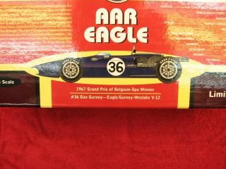 Carousel 1/18 AAR Dan Gurney Eagle Formula One Spa Winner 9