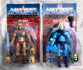 7 Masters Of The Universe Classics Ultimates Filmation He - Man And Skeletor