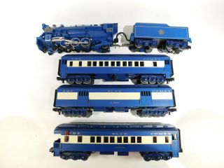 Mth O Gauge Railking Bantam Blue Comet Steam Locomotive 30 - 4049 - 1 C 144 Totes1