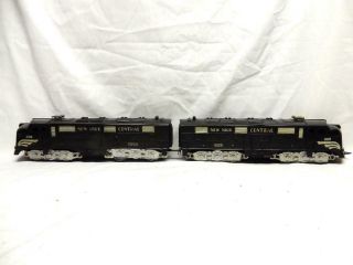 Vintage Marx 4000 York Central E - 7 Aa Diesel Set,  C - 7 Excl And