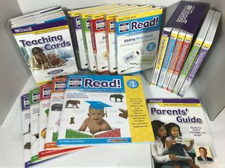 Your Baby Can Read Deluxe Kit Set Books Dvds Sliding Word Cards Lift Flap