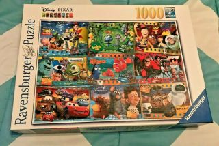 Ravensburger 1000 Piece Jigsaw Puzzle Disney Pixar Movies Scenes Number 192229