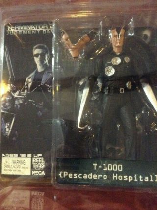 Terminator 2 Judgment Day T - 1000 " Pescadero Hospital " Action Figure Nip