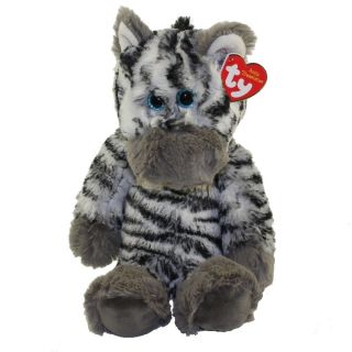Ty Cuddlys - Zahari The Zebra (medium Size - 12 Inch) - Mwmts Stuffed Animal Toy