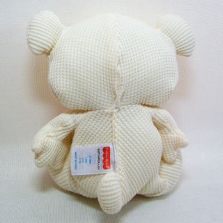 Fisher Price COZIES Soft Cream Yellow Thermal Waffle Weave Vintage 1994 5