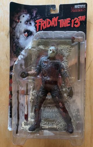Jason Voorhees Friday The 13th Mcfarlane Action Figure Movie Maniacs