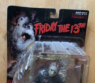JASON VOORHEES Friday The 13th McFarlane Action Figure Movie Maniacs 3
