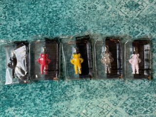 Originalfake Kaws Chum Keychain Complete Set 5 All Colors Bearbrick