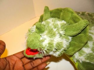 Pillow Pets Night Light Dream Lites Dinosaur Green Triceratops Plush 18 
