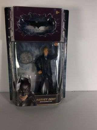 Batman Dark Knight Toys R Us Movie Master Exclusive Harvey Dent Coin Tru