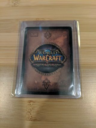 World of Warcraft TCG Loot Card Spectral Tiger - Unscratched Loot Card 2