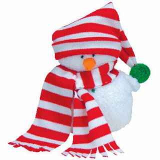 Ty Jingle Beanie Baby - Mr.  Frost The Snowman (4 Inch) - Mwmts Ornament Holiday