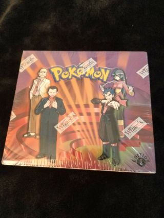 1st Edition Factory Pokemon Gym Challenge Booster Box