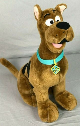 Scooby Doo Talking Puppy Dog 15 " Stuffed Animal Plush Warner Bros.  Equity