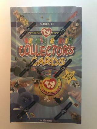 Ty Beanie Babies Collectors Cards (bboc) - Series 2 - Box (24 Packs) -