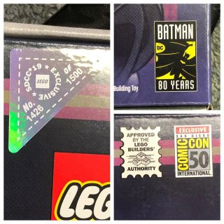 SDCC 2019 Lego Batman The Dark Knight Of Gotham City 77903 1426 - 1500 Exclusive 3
