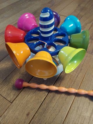 B.  Byou Piccolo Carousel Bells / Chimes Toy With Tags Still Attached
