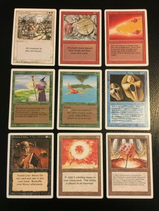 1994 Mtg Magic The Gathering 3rd Edition Revised Complete Set - No Dual Lands