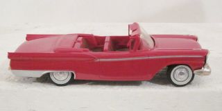 AMT Dealer Promo Friction Car: 1959 Ford FAIRLANE 500 2 - Dr Convertible Galaxie? 2