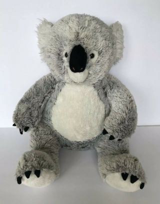 Toys R Us Koala Bear Plush Stuffed Animal Toy 2013 Gray White Soft 21”