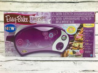 2011 Purple Easy Bake Ultimate Oven Flat & Cupcake Tray Pusher Instructions