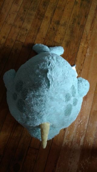 Squishable,  NARWHALE,  15 inch,  RETIRED 2