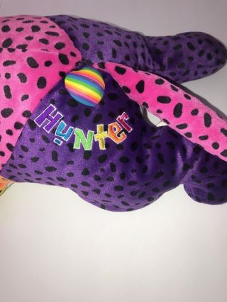 Lisa Frank Hunter Cheetah Plush Stuffed Animal Rainbow 24 