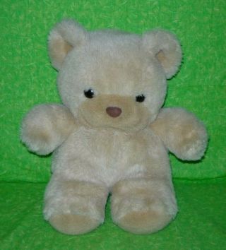 Vintage Embrace Teddy Bear Plush Stuffed Animal Toy Grumpy Pouty Cute 12 " Tall