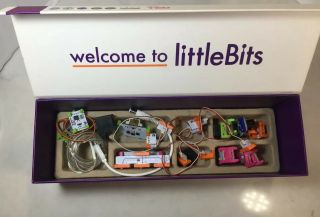 Little Bits Electronics Deluxe Kit 18 Bits Module.  See Pic