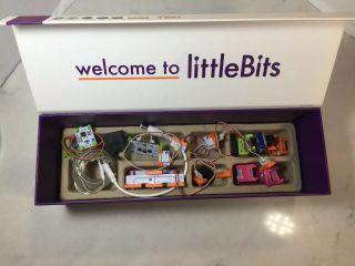 Little Bits Electronics Deluxe Kit 18 Bits Module.  See Pic 8