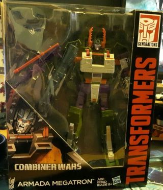 Hasbro Transformers Combiner Wars Armada Megatron Leader Class Action Figure