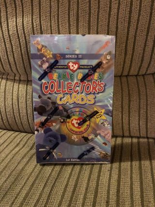 Beanie Babies Collector Cards Series 2 1st Edition.  Box