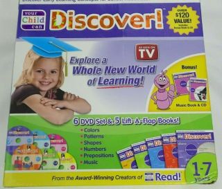 Your Child Can Discover Deluxe Kit Age 1 To 7 Years Kids Educational Learning