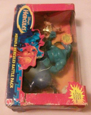 1997 MATTEL Disney’s Hercules NESSUS & HERCULES BATTLE PACK 17773 2