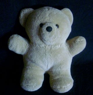 11 " Vintage Brown Tan Teddy Bear Stuffed Animal Plush Toy Old Made In China
