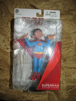 Dc Collectibles Mad Just - Us League Of Stupid Heroes Alfred E Neuman As Superman