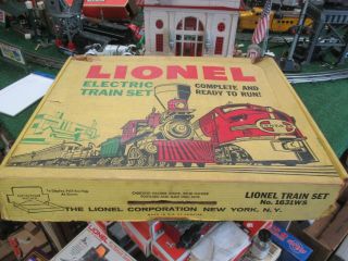 Lionel Postwar 1631ws Steam Freight Set 1960 C8 L/n With Box