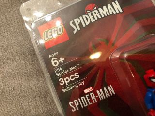 SDCC 2019 Lego Minifigure PS4 Spider - Man Comic Con Exclusive Marvel spiderman 4
