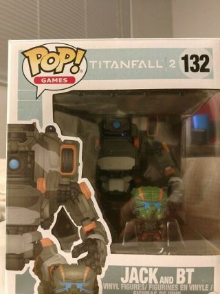 Funko Pop Titanfall 2 132 Jack And Bt 6 - Inch Figure 2016 Vaulted Box