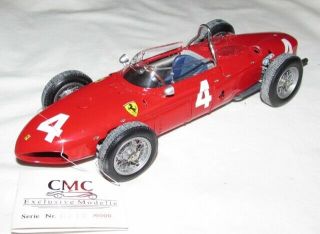 Cmc 1:18 Ferrari Dino 156 F1 " Sharknose " - Monza Winner 1961 - Phil Hill - 4