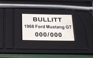 1968 BULLITT Ford Mustang by GT Spirit in 1:12 Scale Resin LE MIB 6