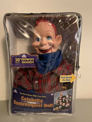 Vintage 30 " Howdy Doody Ventriloquist Doll Goldberger Euc