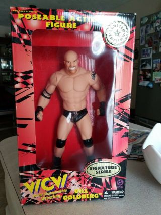 Bill Goldberg 1998 Wcw 12 Inch Fully Poseable Action Figure Limited Edition