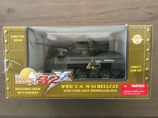 Ultimate Soldier 20260 32x U.  S.  M - 18 Hellcat Tank Destroyer With 3 Figures 1/32